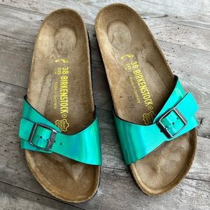 Holograph Birkenstocks - Sz 38